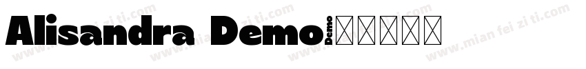 Alisandra Demo字体转换